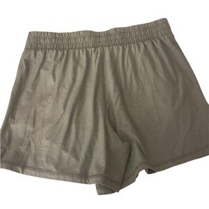 Athletic Works Gray Athletic Shorts Lightweight Elastic Waist